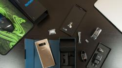 Смартфон Samsung Galaxy Note8 Черный бриллиант Дизайн и расположение элементов